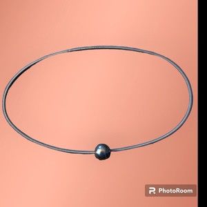 Dainty Silver Tone Spring Stretch Tiny Bead Ball Charm Bracelet 7" Work Party